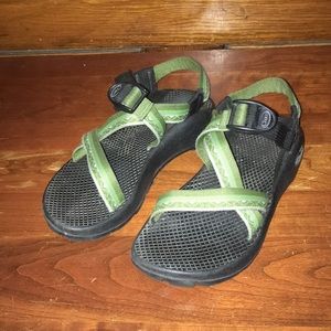 Chaco Women’s Z1 Sandals Size 5 Green Strap